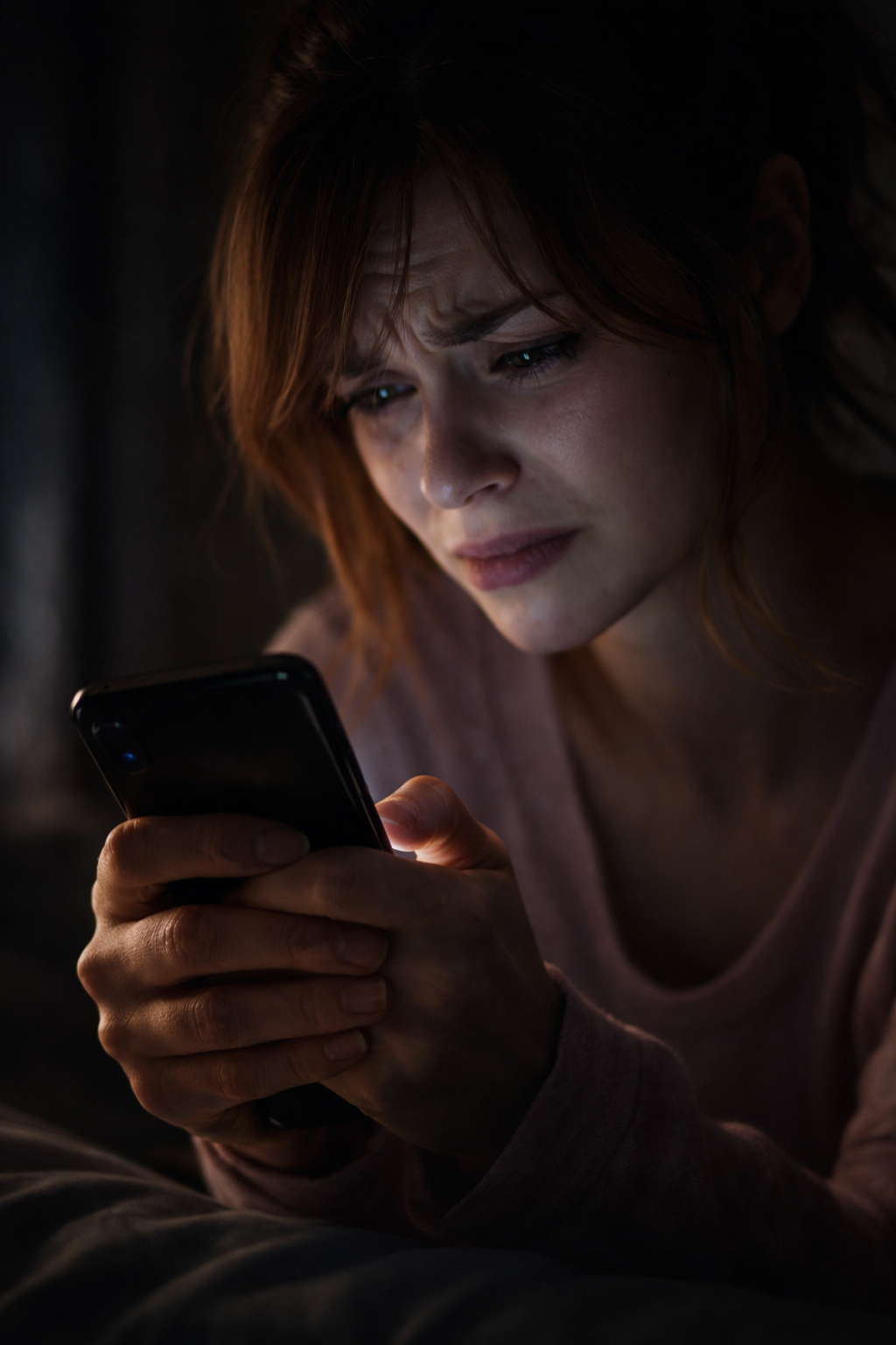 Mujer sufriendo dependencia emocional